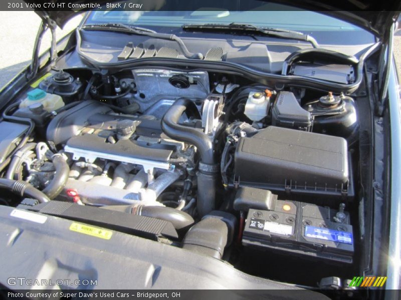  2001 C70 HT Convertible Engine - 2.4 Liter Turbocharged DOHC 20-Valve Inline 5 Cylinder