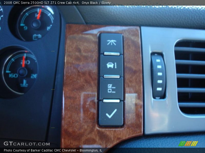 Onyx Black / Ebony 2008 GMC Sierra 2500HD SLT Z71 Crew Cab 4x4