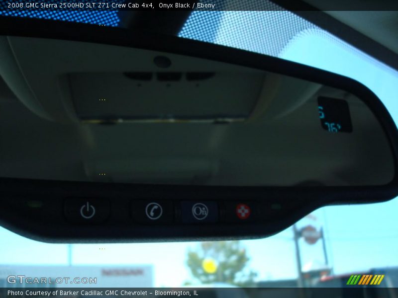 Onyx Black / Ebony 2008 GMC Sierra 2500HD SLT Z71 Crew Cab 4x4
