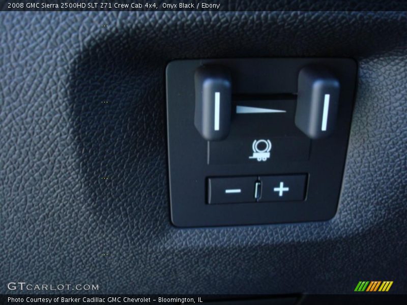 Onyx Black / Ebony 2008 GMC Sierra 2500HD SLT Z71 Crew Cab 4x4
