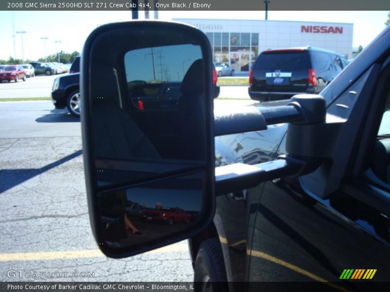 Onyx Black / Ebony 2008 GMC Sierra 2500HD SLT Z71 Crew Cab 4x4