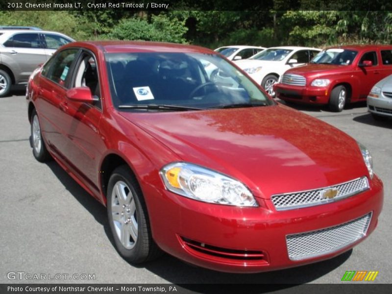 Crystal Red Tintcoat / Ebony 2012 Chevrolet Impala LT