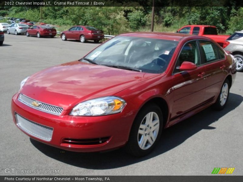 Crystal Red Tintcoat / Ebony 2012 Chevrolet Impala LT