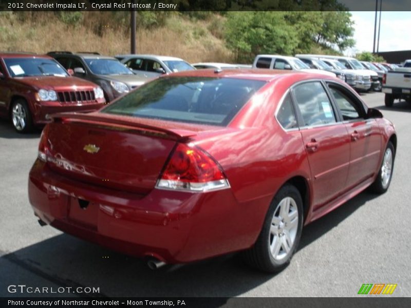 Crystal Red Tintcoat / Ebony 2012 Chevrolet Impala LT