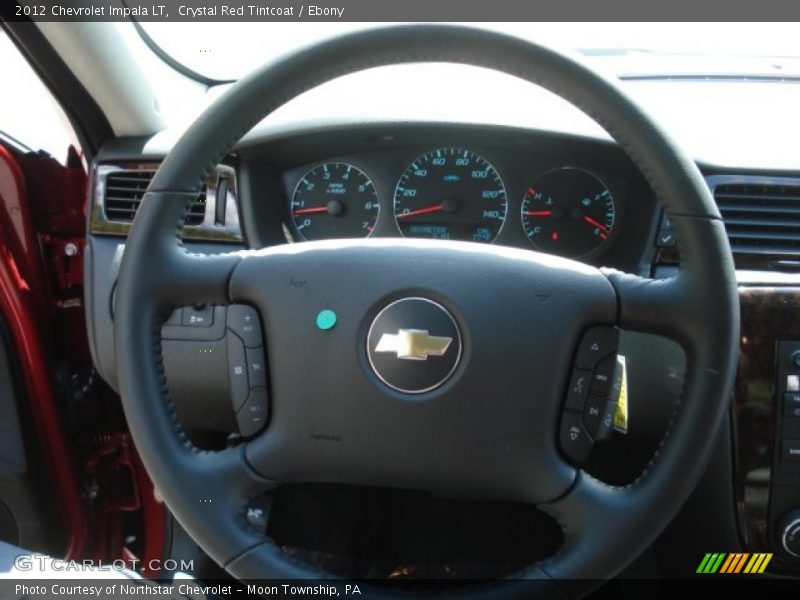 Crystal Red Tintcoat / Ebony 2012 Chevrolet Impala LT