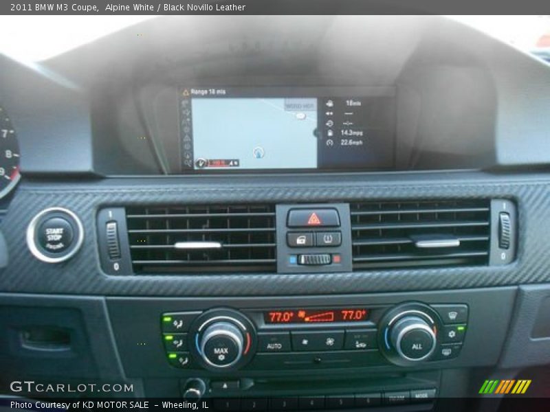 Alpine White / Black Novillo Leather 2011 BMW M3 Coupe