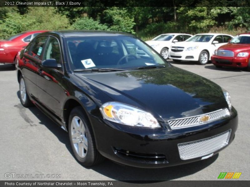 Black / Ebony 2012 Chevrolet Impala LT