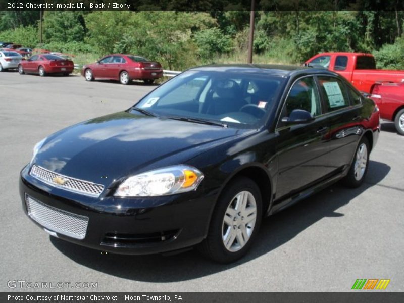 Black / Ebony 2012 Chevrolet Impala LT