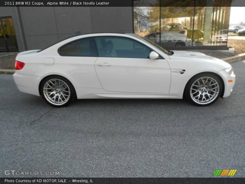 Alpine White / Black Novillo Leather 2011 BMW M3 Coupe