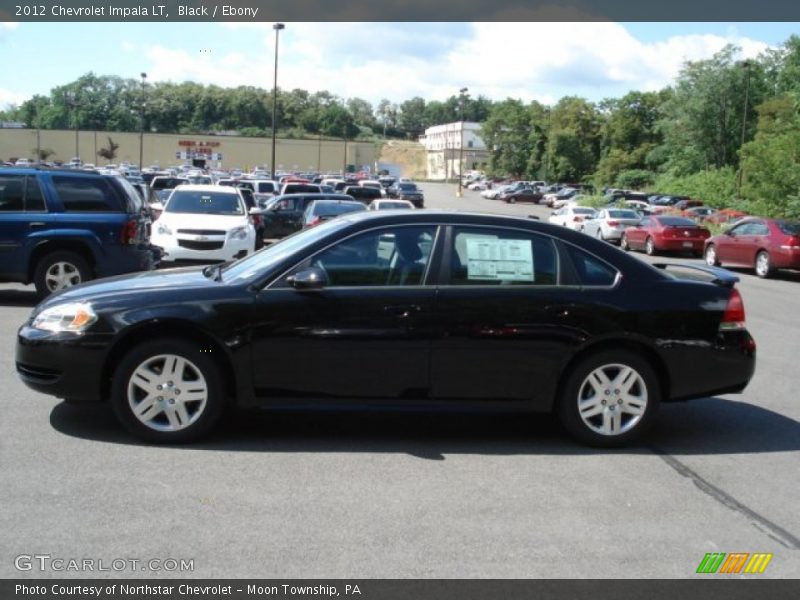 Black / Ebony 2012 Chevrolet Impala LT
