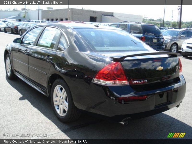 Black / Ebony 2012 Chevrolet Impala LT