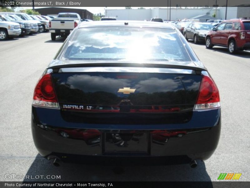 Black / Ebony 2012 Chevrolet Impala LT
