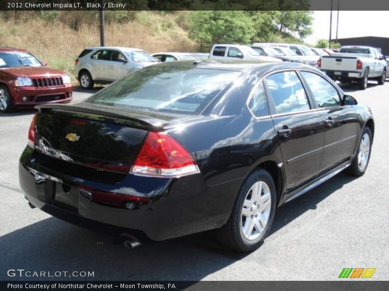 Black / Ebony 2012 Chevrolet Impala LT