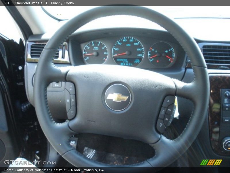 Black / Ebony 2012 Chevrolet Impala LT