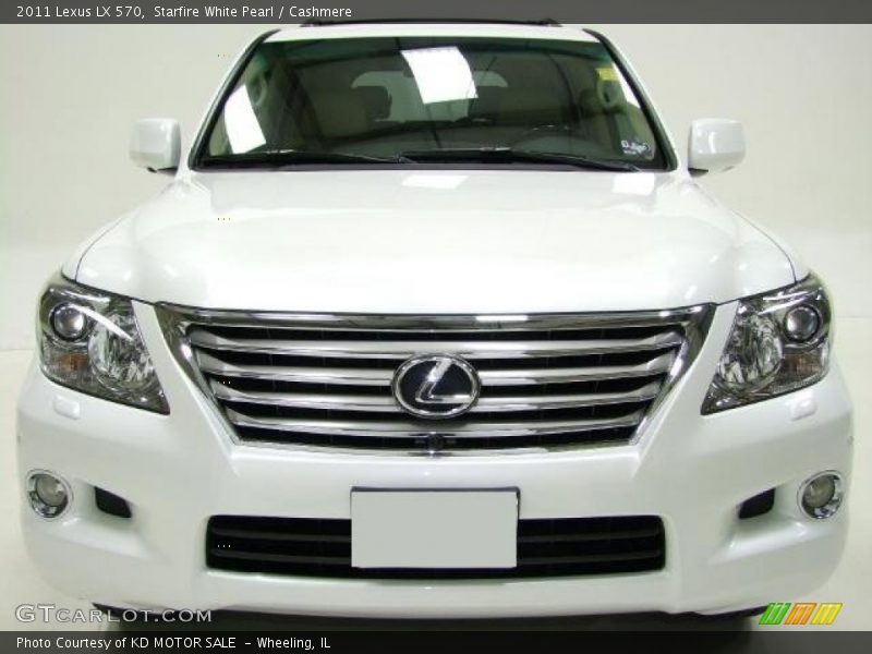 Starfire White Pearl / Cashmere 2011 Lexus LX 570