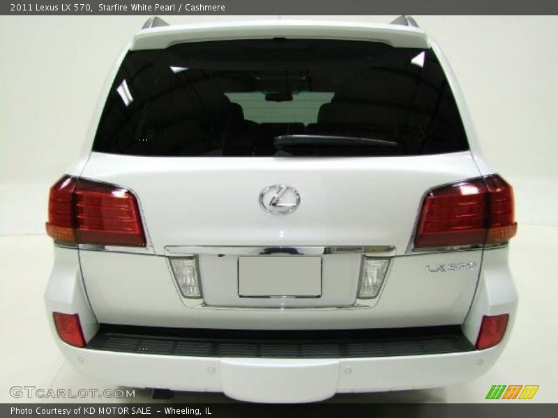 Starfire White Pearl / Cashmere 2011 Lexus LX 570
