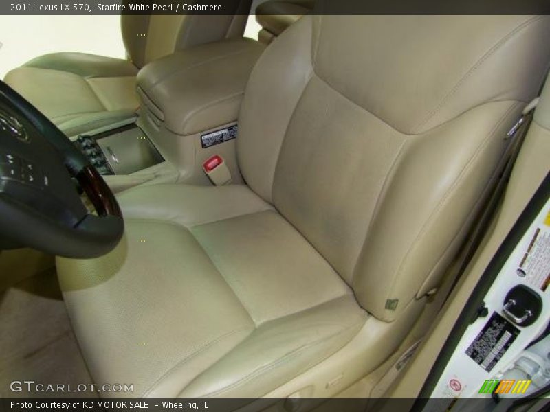 Starfire White Pearl / Cashmere 2011 Lexus LX 570