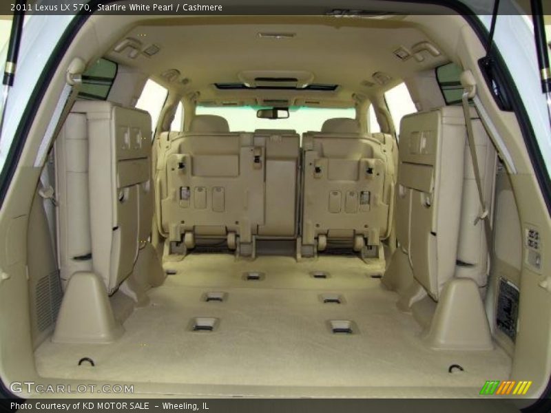 Starfire White Pearl / Cashmere 2011 Lexus LX 570