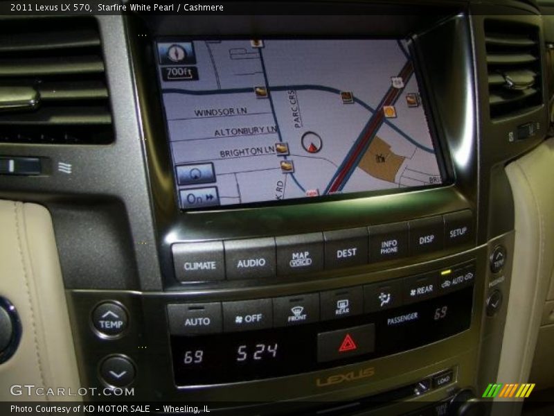 Starfire White Pearl / Cashmere 2011 Lexus LX 570