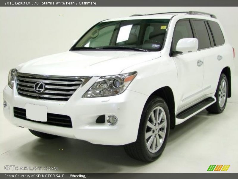 Starfire White Pearl / Cashmere 2011 Lexus LX 570