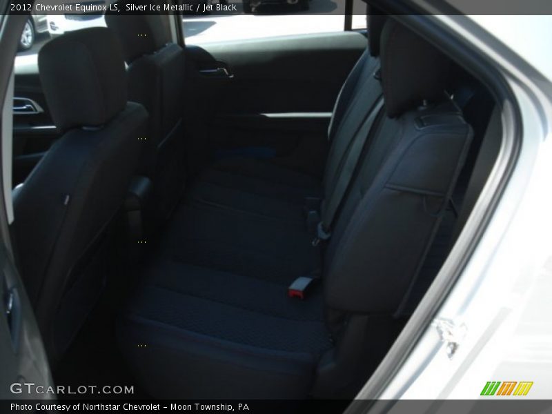 Silver Ice Metallic / Jet Black 2012 Chevrolet Equinox LS