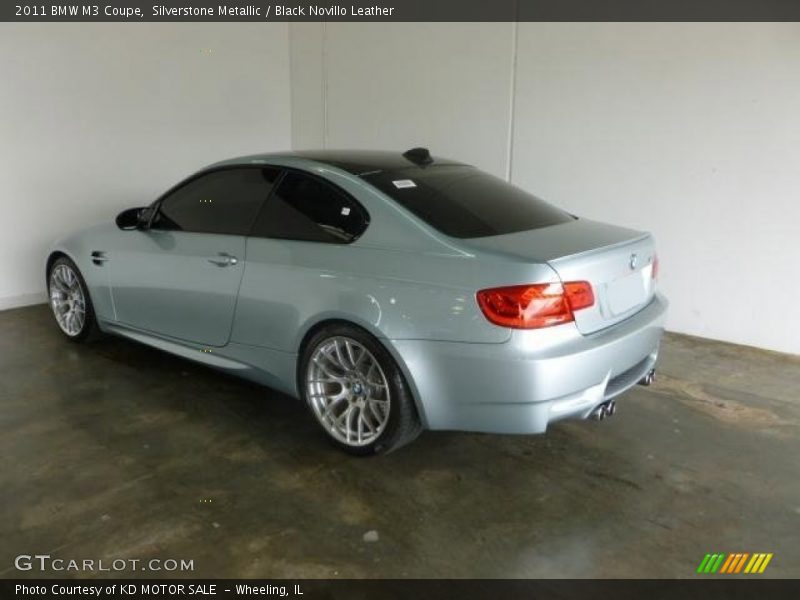 Silverstone Metallic / Black Novillo Leather 2011 BMW M3 Coupe