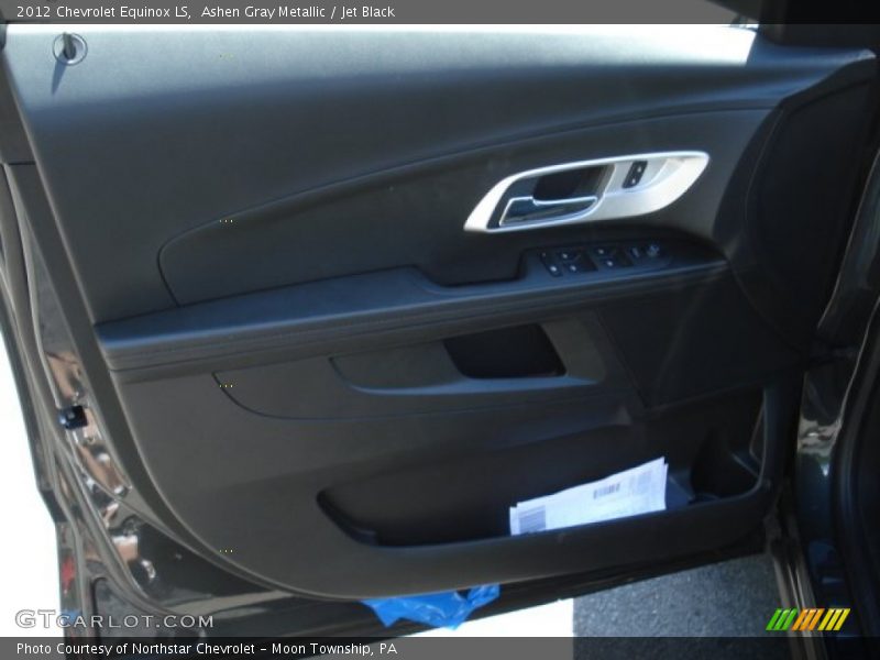 Ashen Gray Metallic / Jet Black 2012 Chevrolet Equinox LS