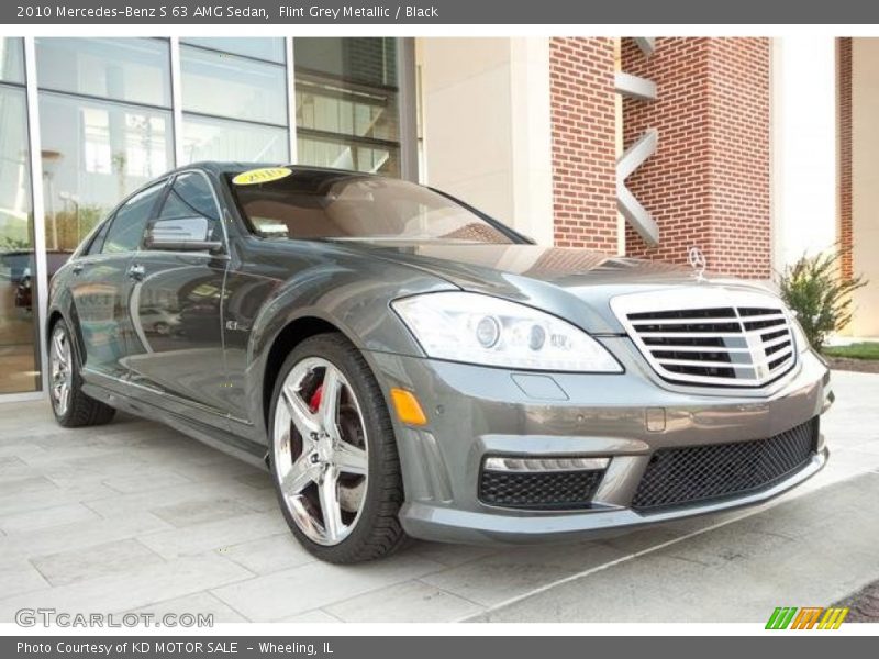 Front 3/4 View of 2010 S 63 AMG Sedan