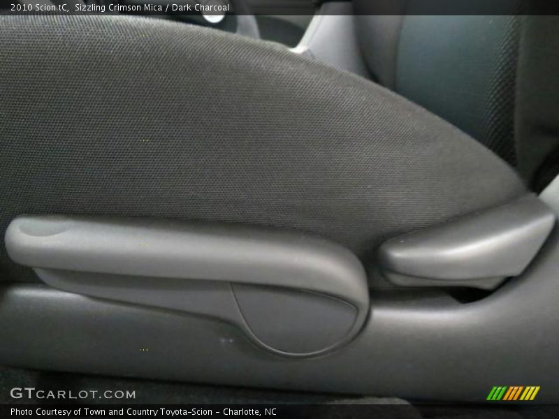 Sizzling Crimson Mica / Dark Charcoal 2010 Scion tC