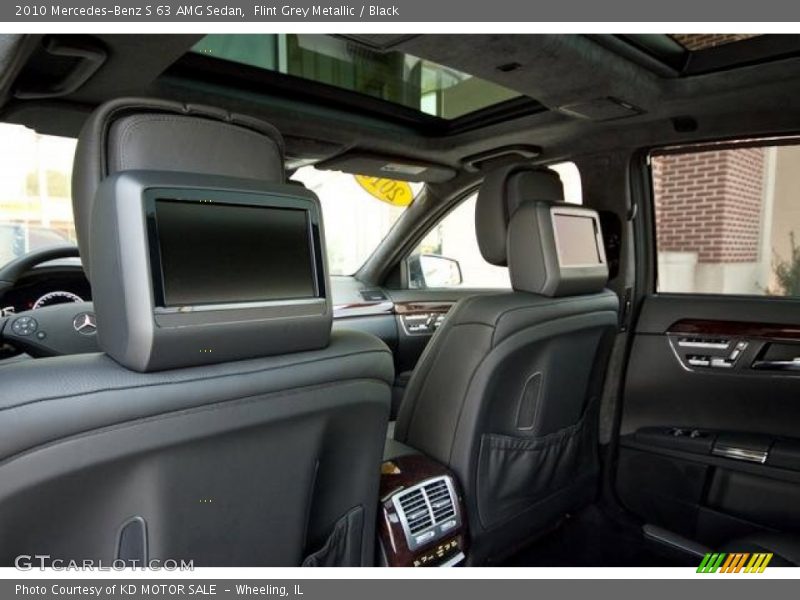 Flint Grey Metallic / Black 2010 Mercedes-Benz S 63 AMG Sedan
