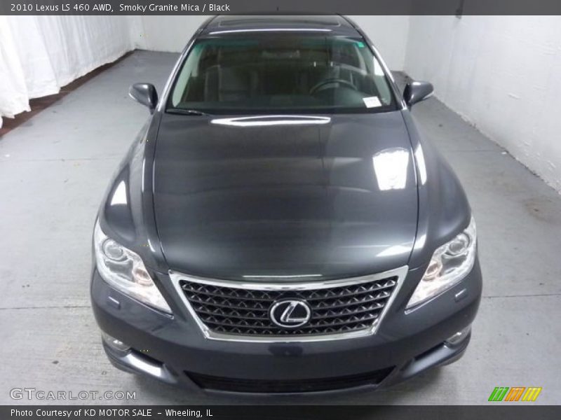 Smoky Granite Mica / Black 2010 Lexus LS 460 AWD