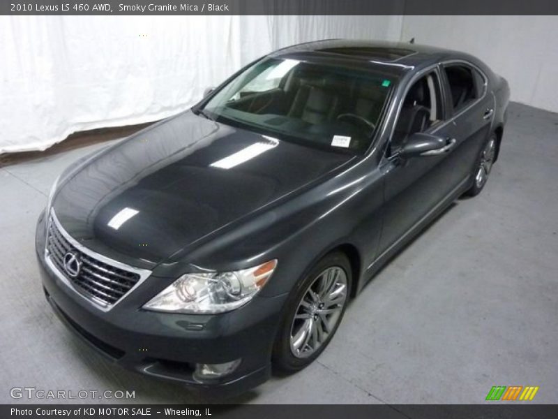 Smoky Granite Mica / Black 2010 Lexus LS 460 AWD
