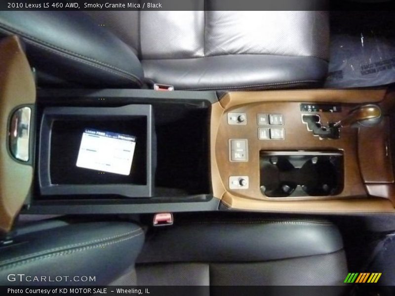 Smoky Granite Mica / Black 2010 Lexus LS 460 AWD