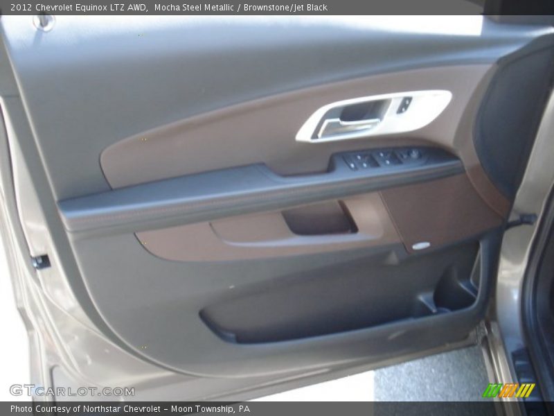 Mocha Steel Metallic / Brownstone/Jet Black 2012 Chevrolet Equinox LTZ AWD