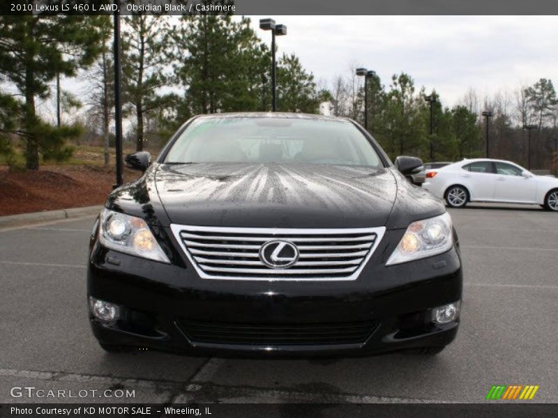 Obsidian Black / Cashmere 2010 Lexus LS 460 L AWD