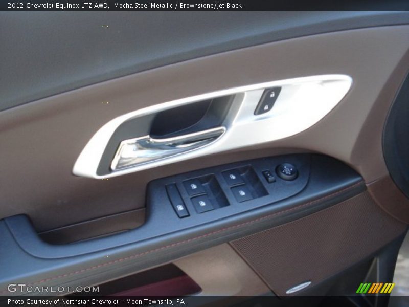 Mocha Steel Metallic / Brownstone/Jet Black 2012 Chevrolet Equinox LTZ AWD