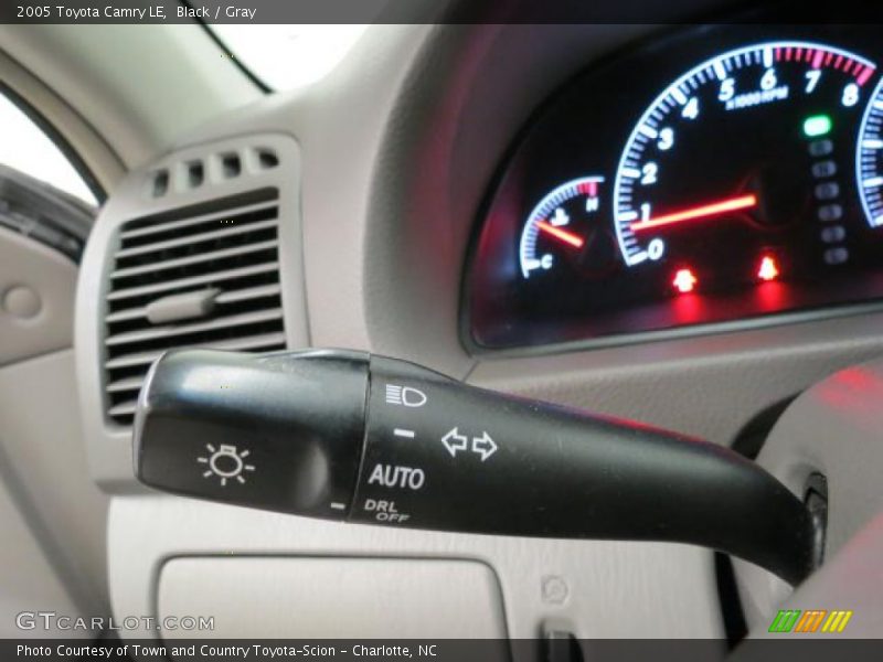 Black / Gray 2005 Toyota Camry LE