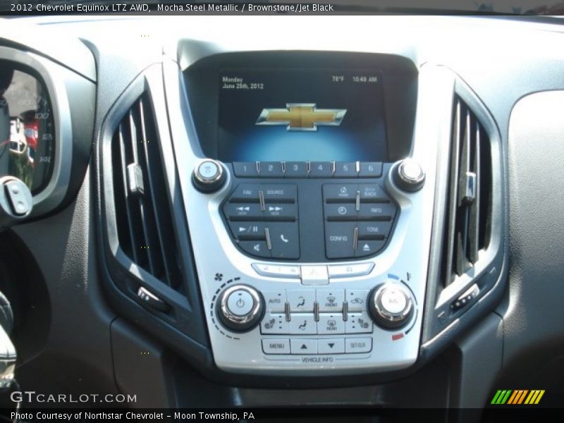 Mocha Steel Metallic / Brownstone/Jet Black 2012 Chevrolet Equinox LTZ AWD