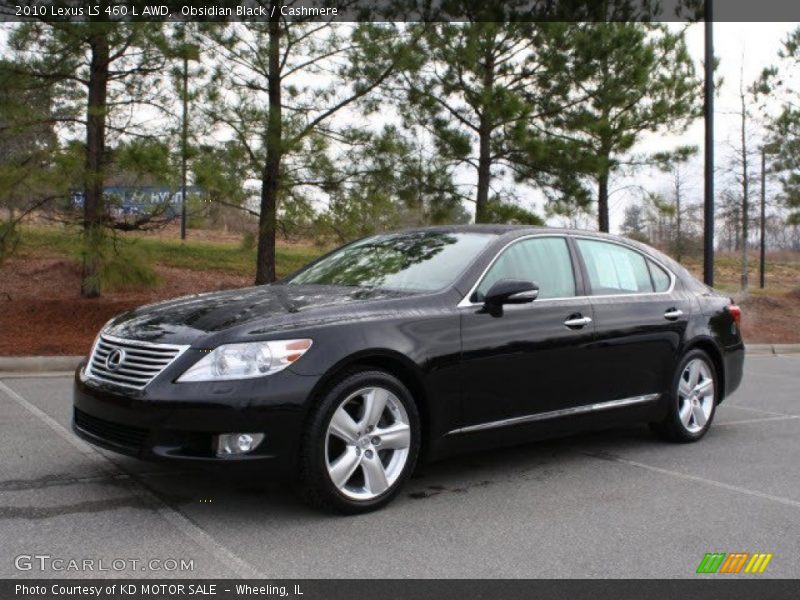 Obsidian Black / Cashmere 2010 Lexus LS 460 L AWD