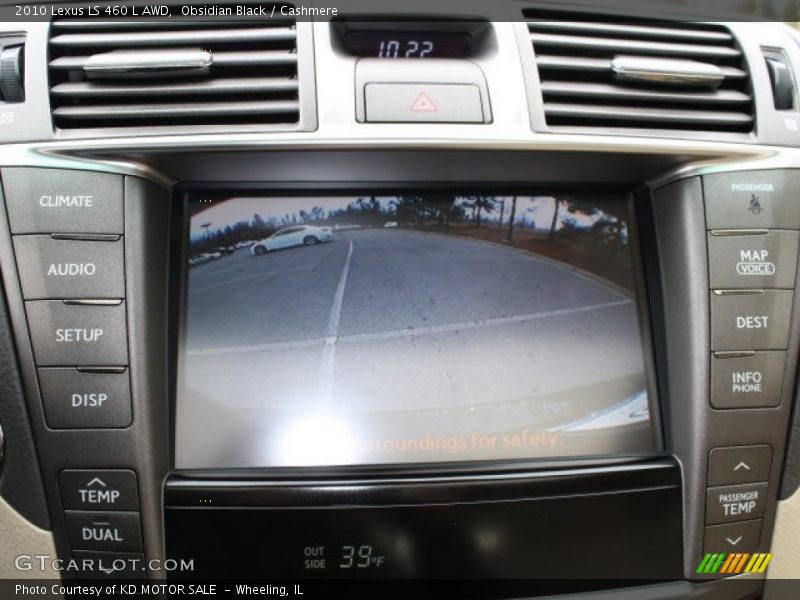 Obsidian Black / Cashmere 2010 Lexus LS 460 L AWD
