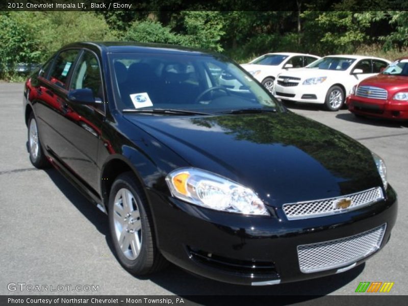Black / Ebony 2012 Chevrolet Impala LT