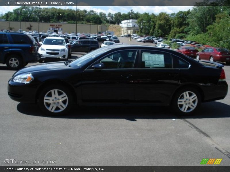 Black / Ebony 2012 Chevrolet Impala LT