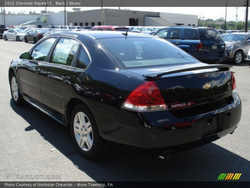 Black / Ebony 2012 Chevrolet Impala LT