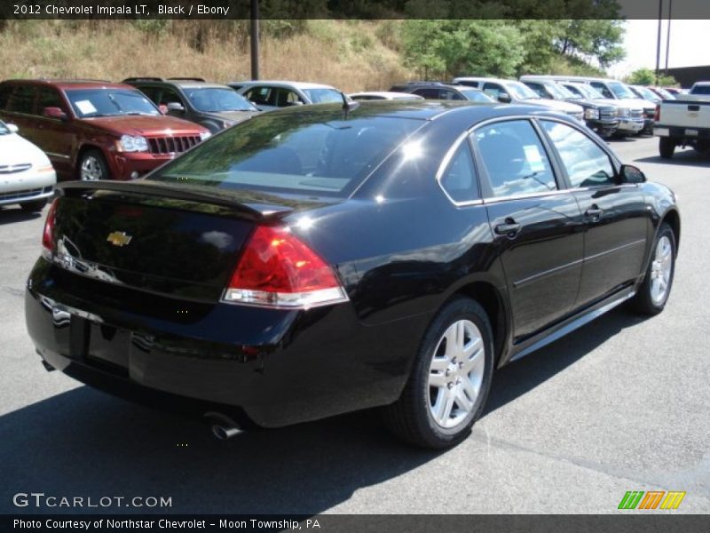 Black / Ebony 2012 Chevrolet Impala LT