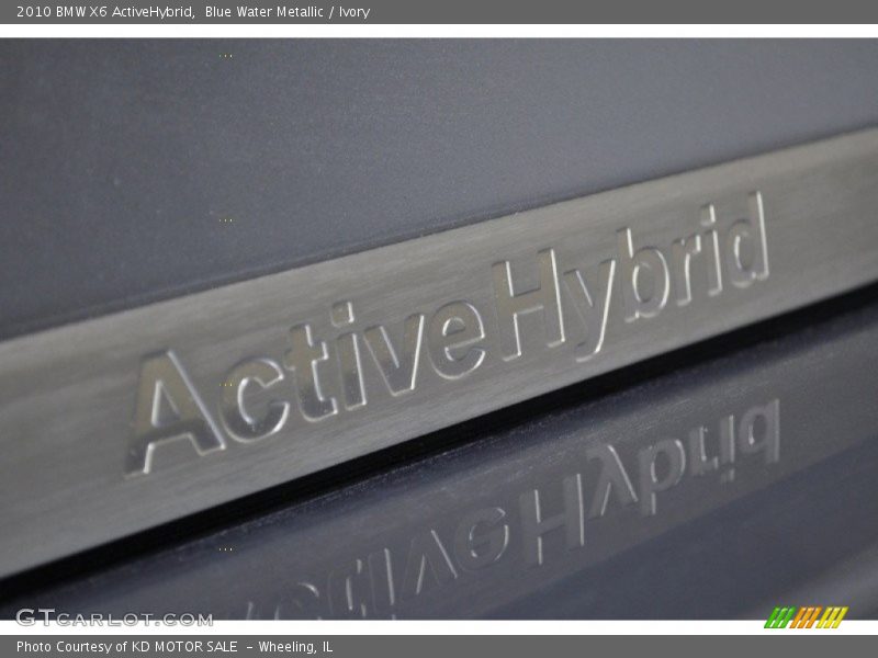  2010 X6 ActiveHybrid Logo