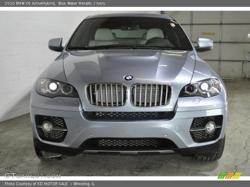Blue Water Metallic / Ivory 2010 BMW X6 ActiveHybrid