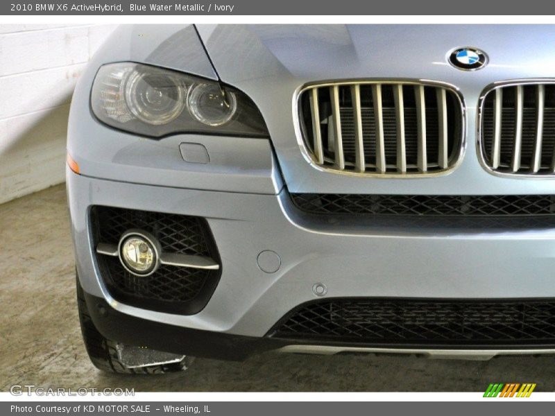 Blue Water Metallic / Ivory 2010 BMW X6 ActiveHybrid