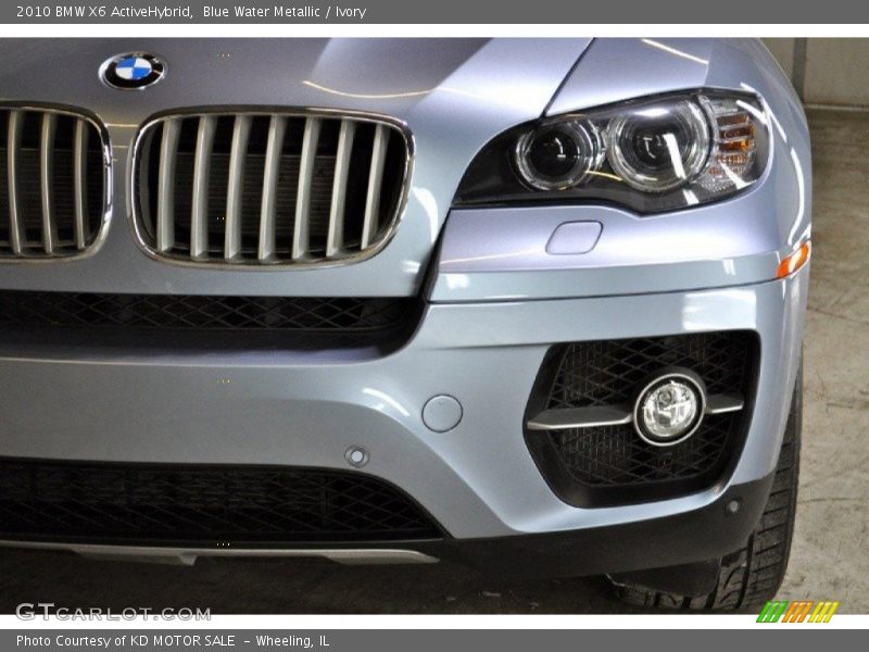 Blue Water Metallic / Ivory 2010 BMW X6 ActiveHybrid