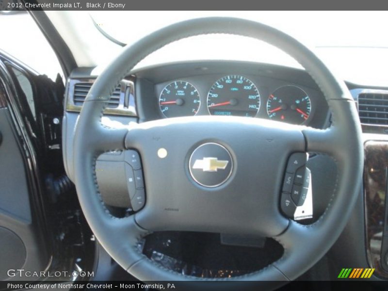 Black / Ebony 2012 Chevrolet Impala LT
