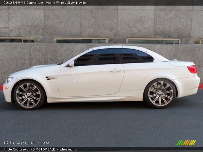  2010 M3 Convertible Alpine White